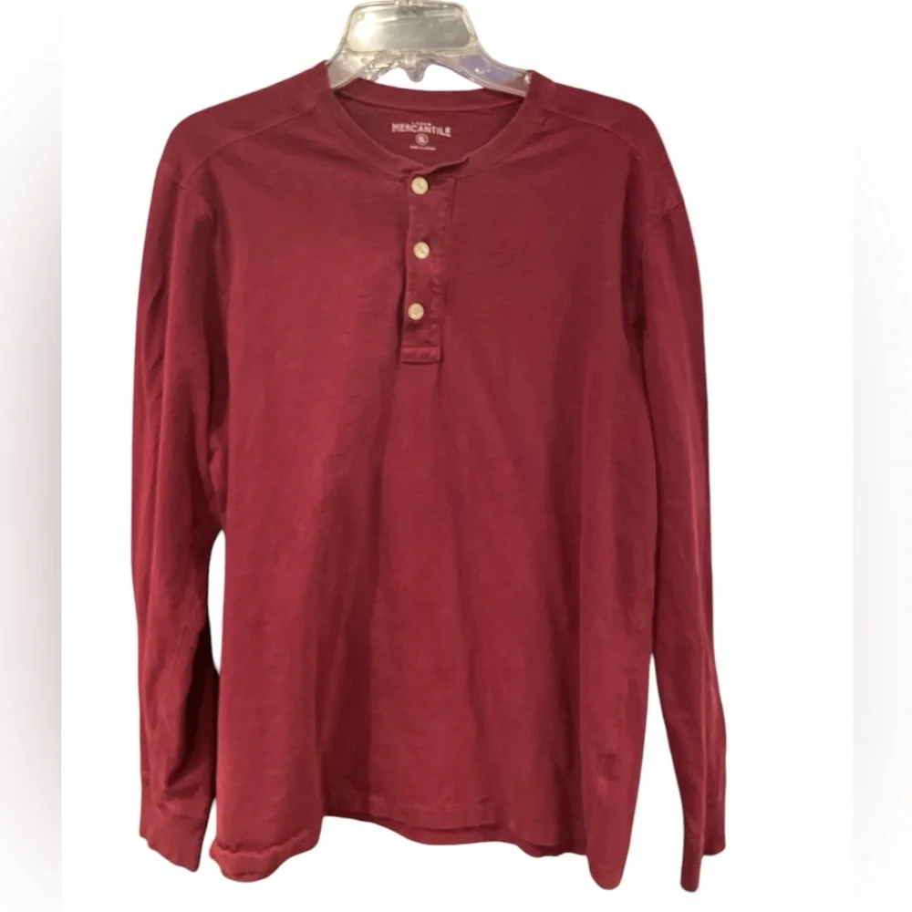 J. Crew Mercantile Long Sleeve Men's Henley